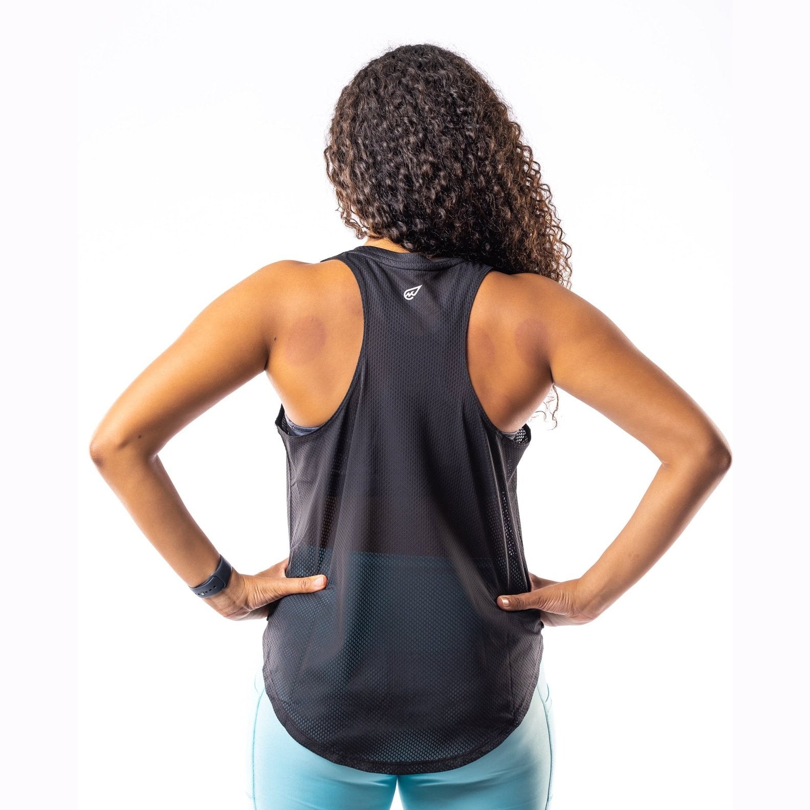 Lightweight Tank Top in Black - Sporty Pro