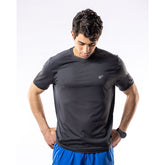 Regular Fit T-shirt in Black - Sporty Pro