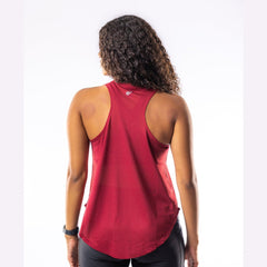 Lightweight Tank Top in Burgundy - Sporty Pro