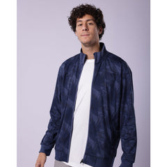 Geo Blue Track Top - Sporty Pro