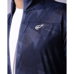Geo Blue Track Top - Sporty Pro