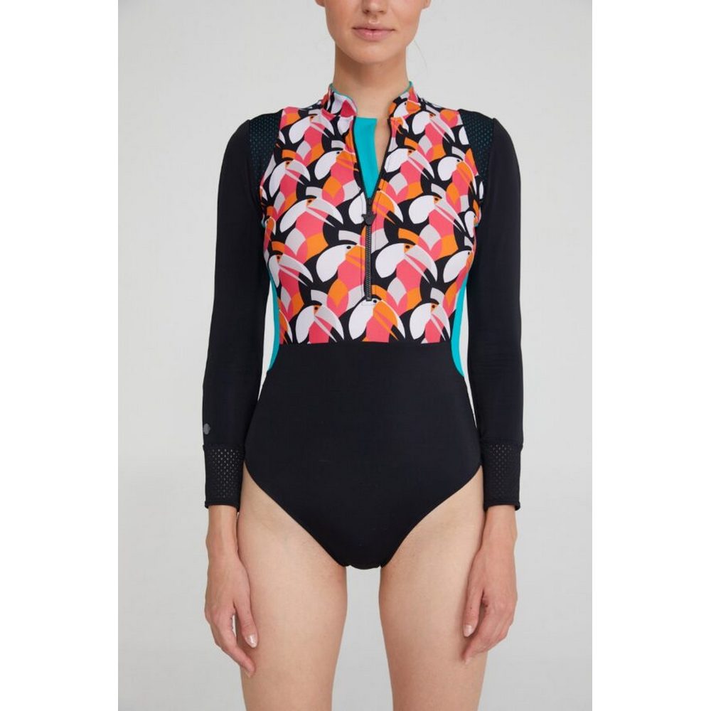 Aqua Belle Bondi Parrot Swimsuit - Sporty Pro