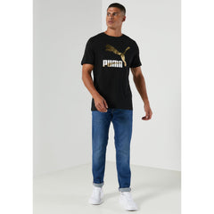 Classics Logo Tee (S) Puma Black - Sporty Pro
