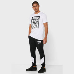 Logo Tee Logo Fill Puma White - Sporty Pro