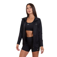 Black Fluid Track Top - Sporty Pro