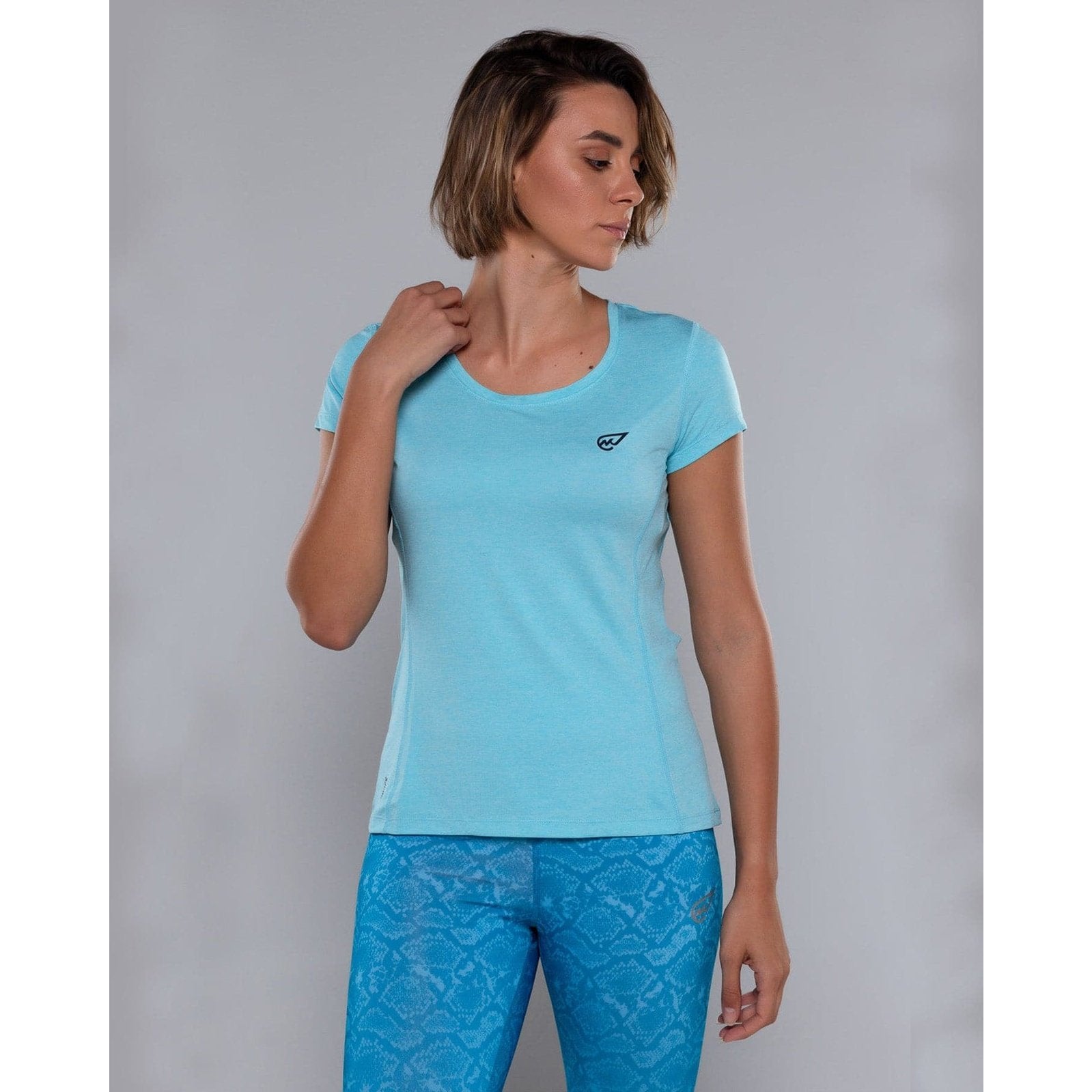 Comfort T-Shirt in Light Blue - Sporty Pro