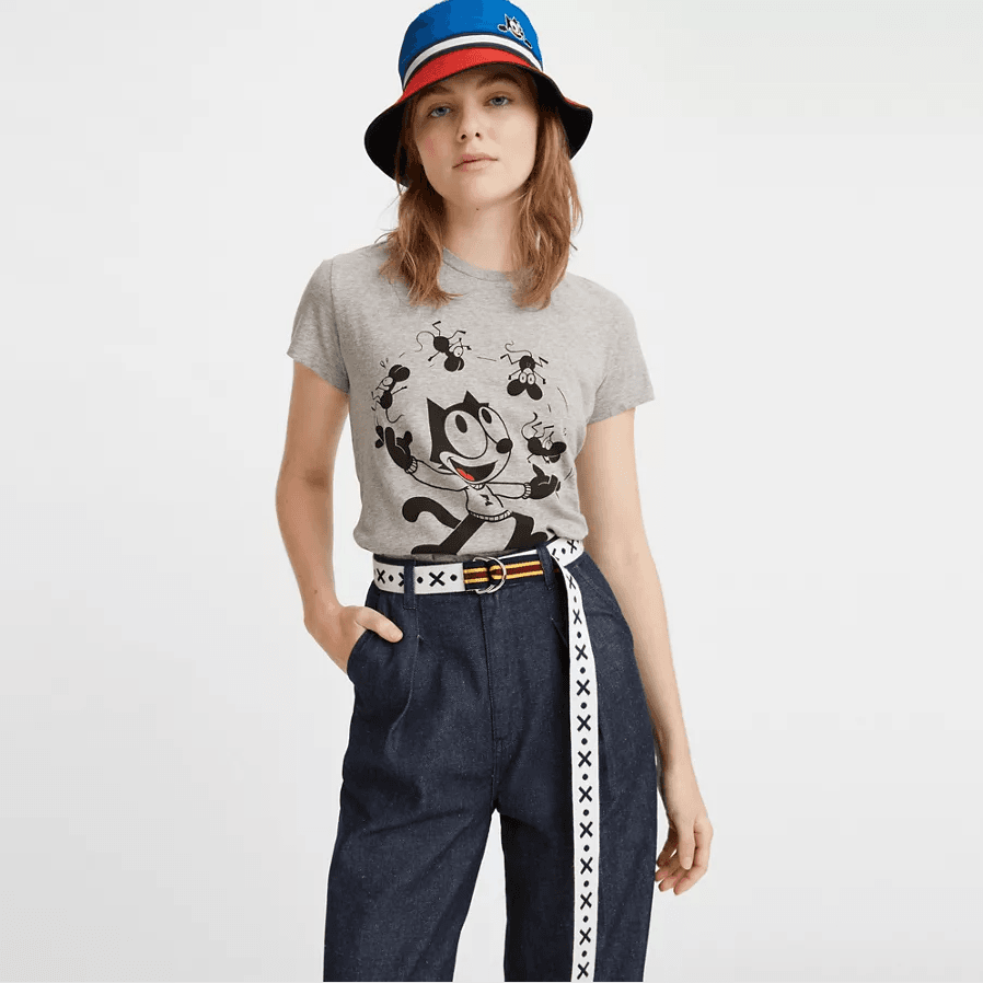 Levi's® X Felix W Relaxed Tee Felix Laurel Tee M For Women - Sporty Pro