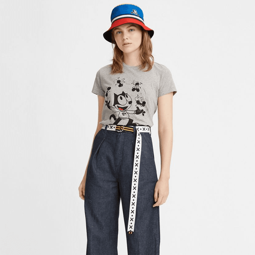 Levi's® X Felix W Relaxed Tee Felix Laurel Tee M For Women - Sporty Pro