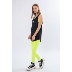 Black Sleeveless Training Tank Top