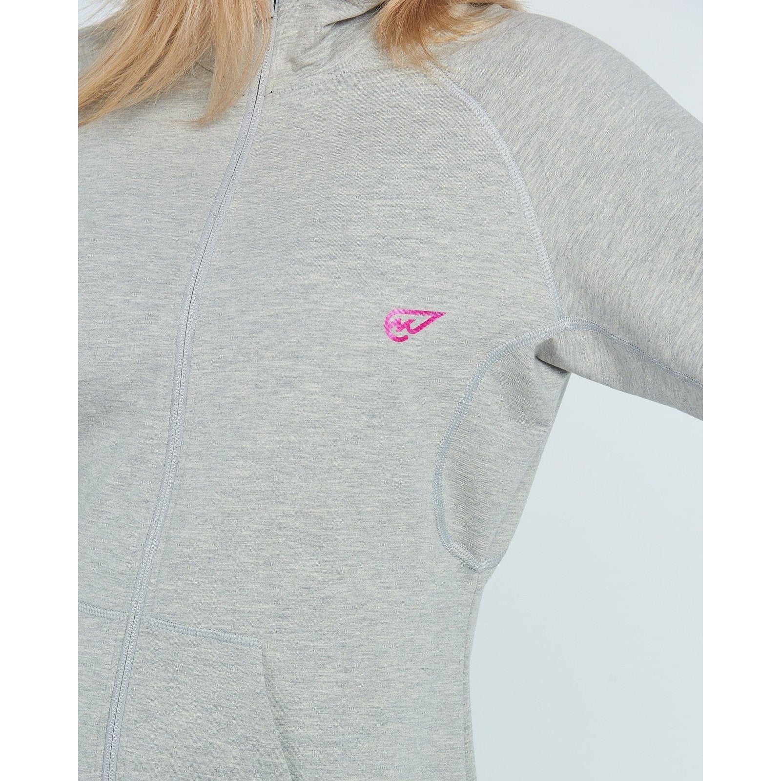 Milton Track Top in Light Grey - Sporty Pro