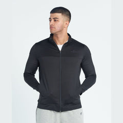 Black Vapour Track Top - Sporty Pro
