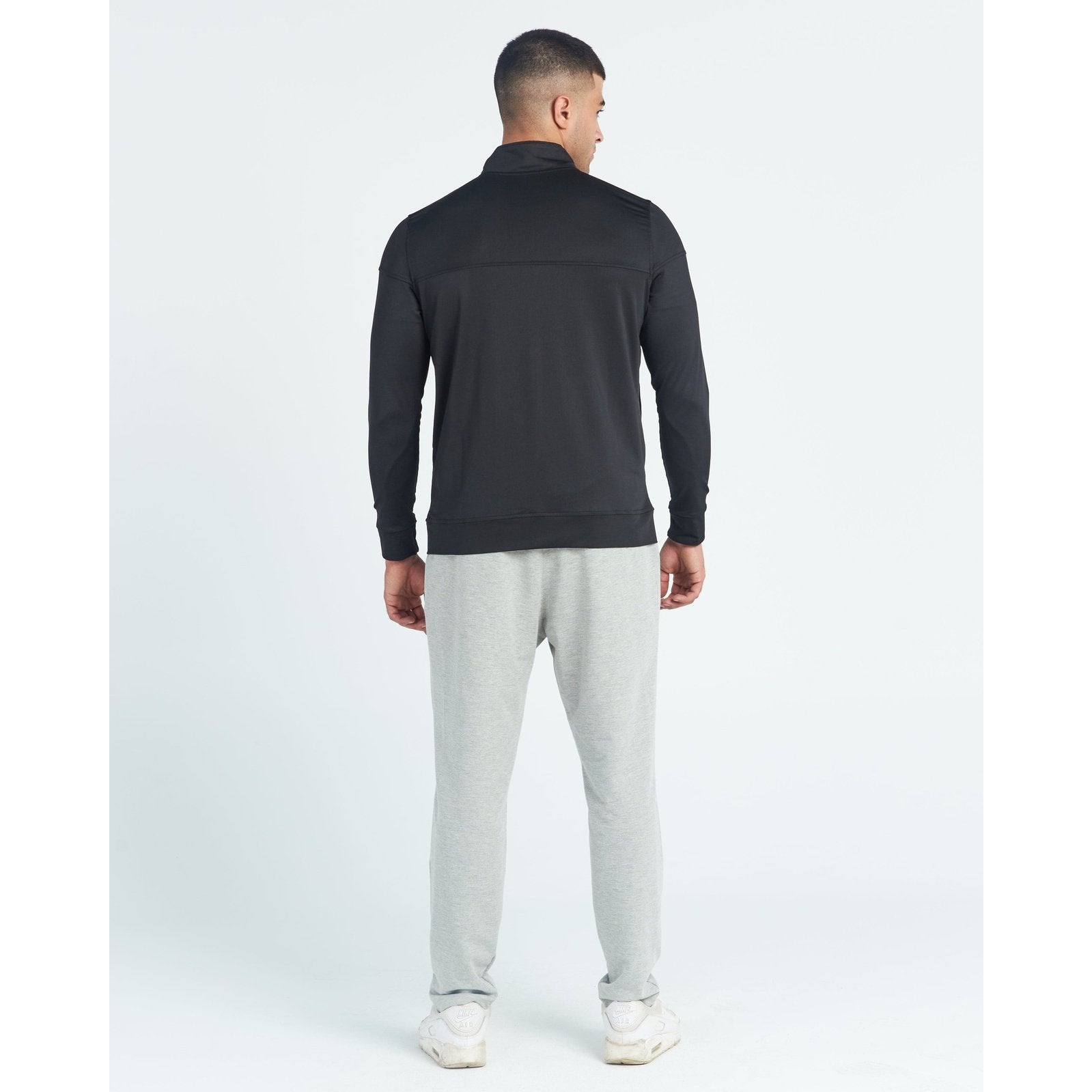 Black Vapour Track Top - Sporty Pro