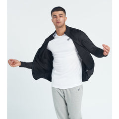 Black Vapour Track Top - Sporty Pro