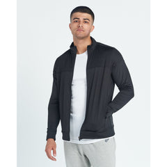 Black Vapour Track Top - Sporty Pro