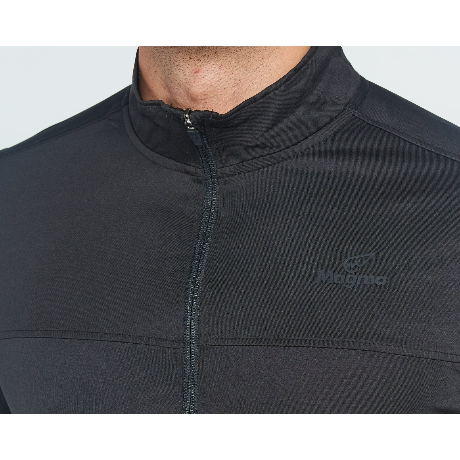 Black Vapour Track Top - Sporty Pro
