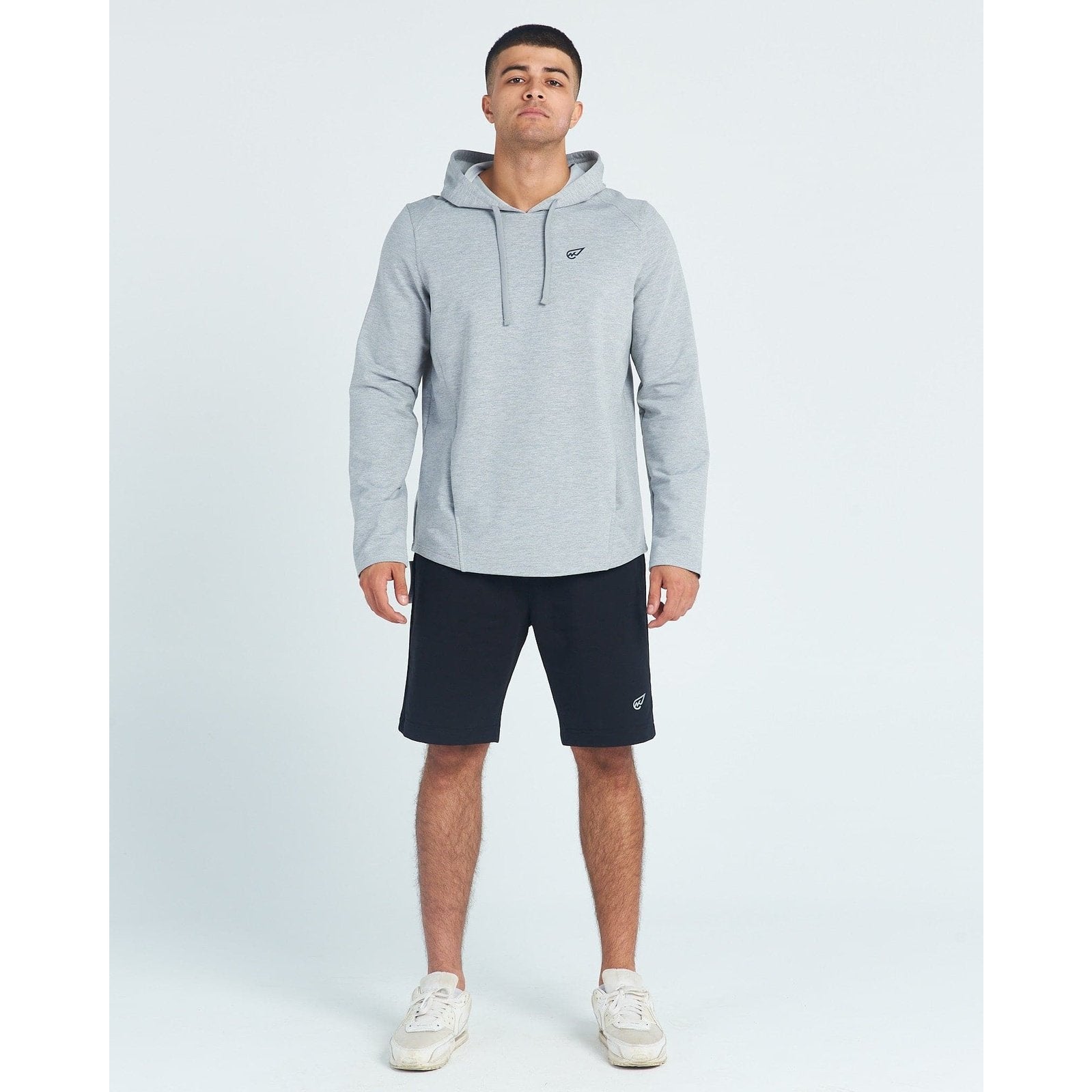 Milton Hoodie in Light Grey - Sporty Pro