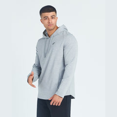 Milton Hoodie in Light Grey - Sporty Pro