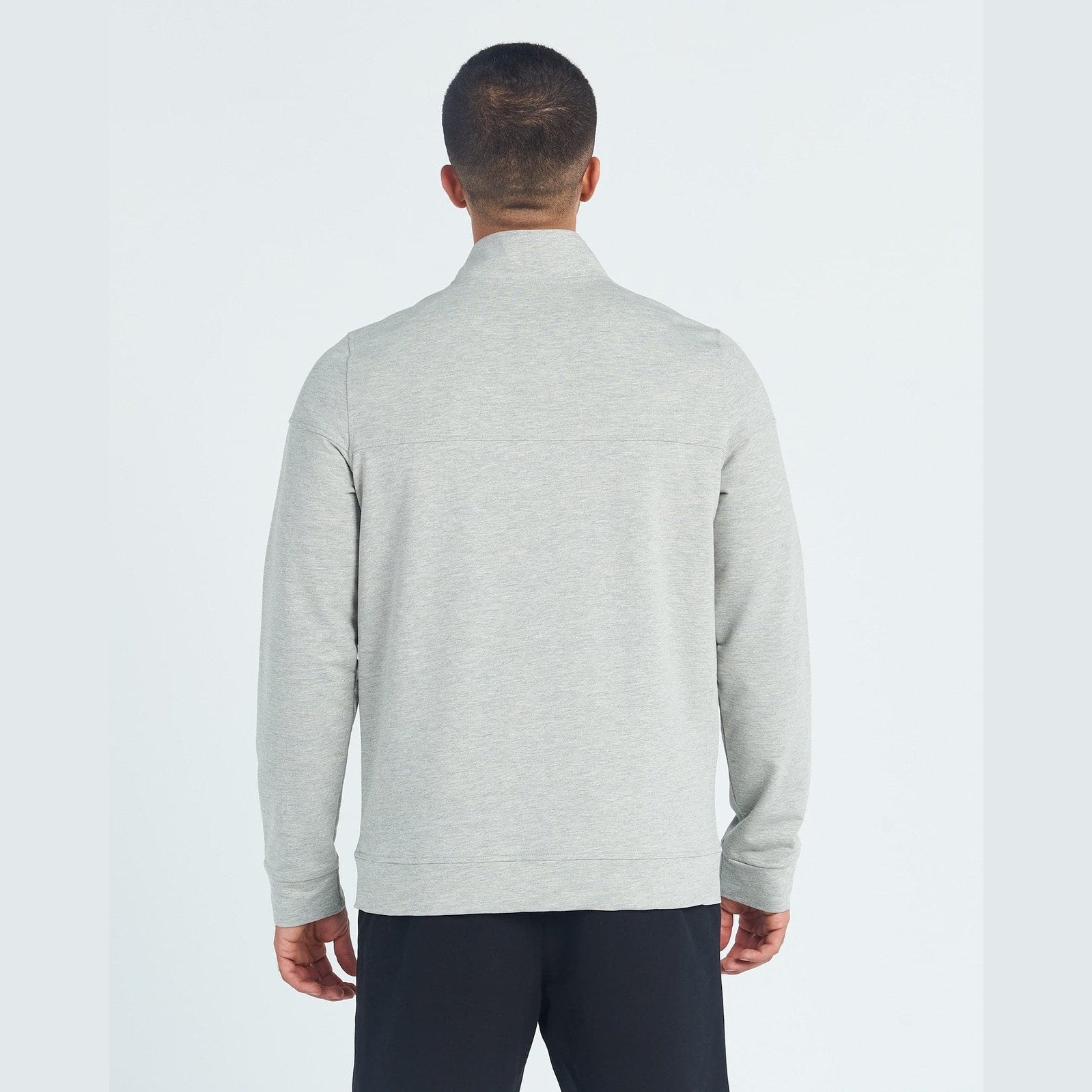 Milton Track Top in Light Grey - Sporty Pro