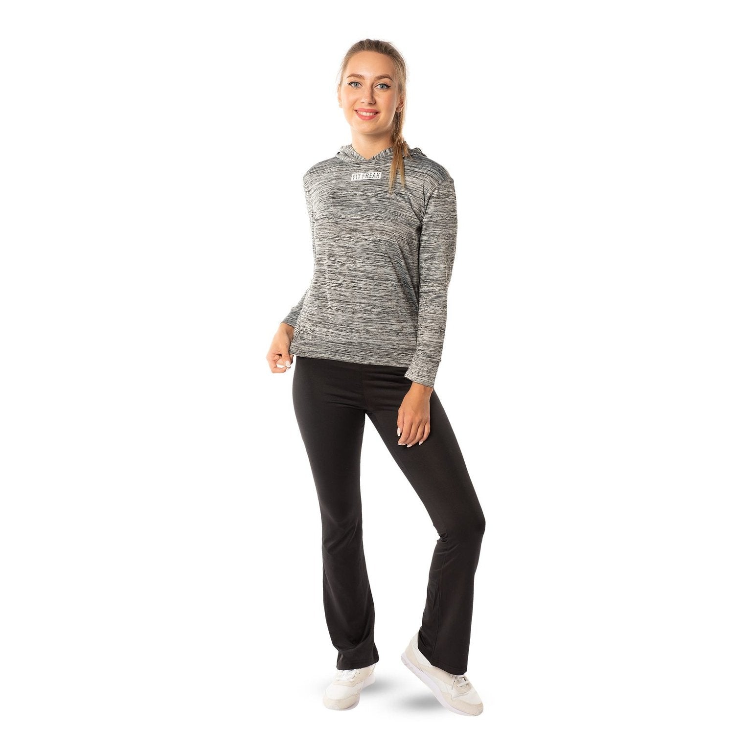 Fit Freak Black Yoga Flare Pants - Sporty Pro