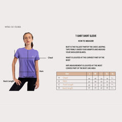 Solid Color Training Crew in Purple - Sporty Pro