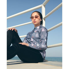 Free Soul – Grey Rash Guard - Sporty Pro