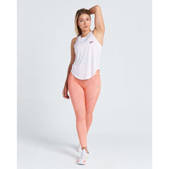 Curve Tank in White - Sporty Pro