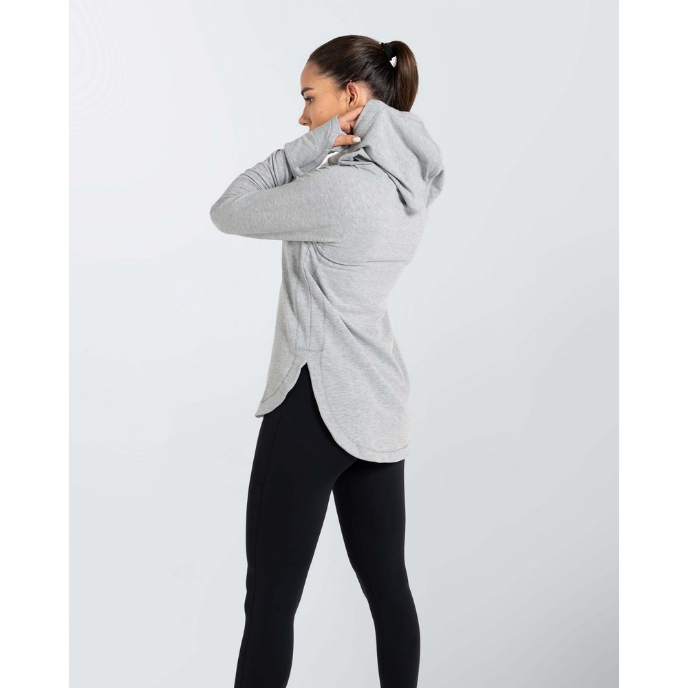Grey Cloud Hoodie - Sporty Pro