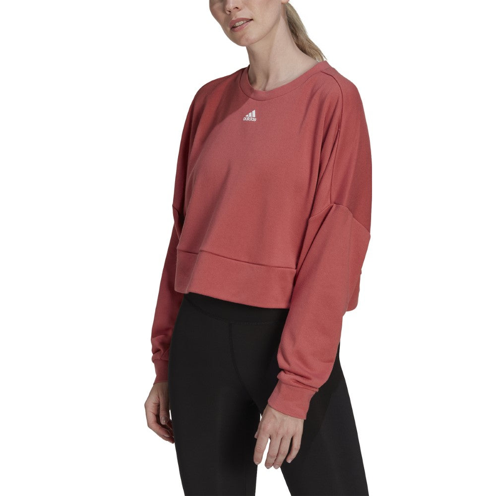 Adidas Women Studio Sweatshirt - Sporty Pro