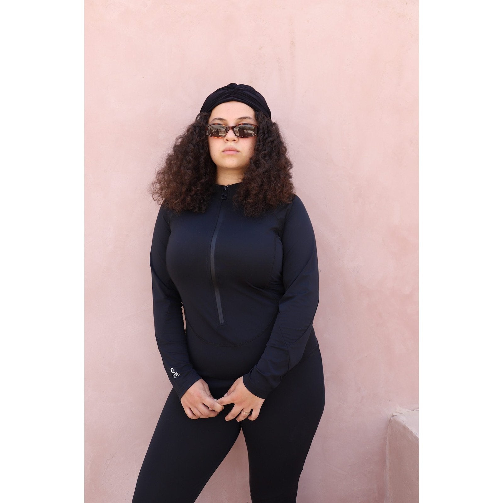 Swim Turban - Black - Sporty Pro