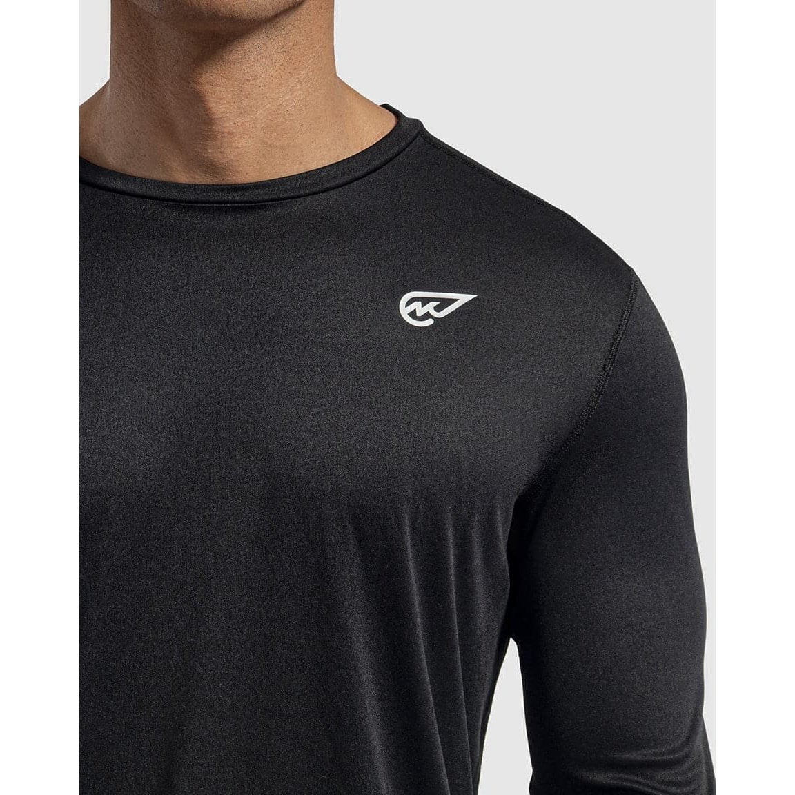 Black Long Sleeve Crew - Sporty Pro