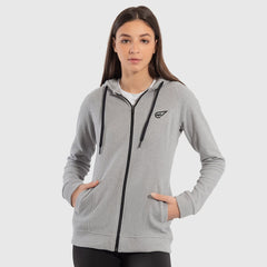 Full-Zip Fleece Hoodie - Sporty Pro