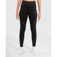 High Waisted Mesh Trim Leggings - Sporty Pro