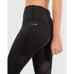 High Waisted Mesh Trim Leggings - Sporty Pro