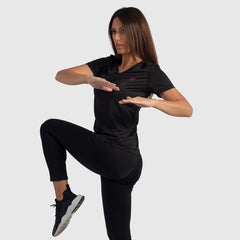 Basic Black Training V-neck - Sporty Pro