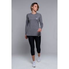 Basic Long Sleeve in Grey - Sporty Pro