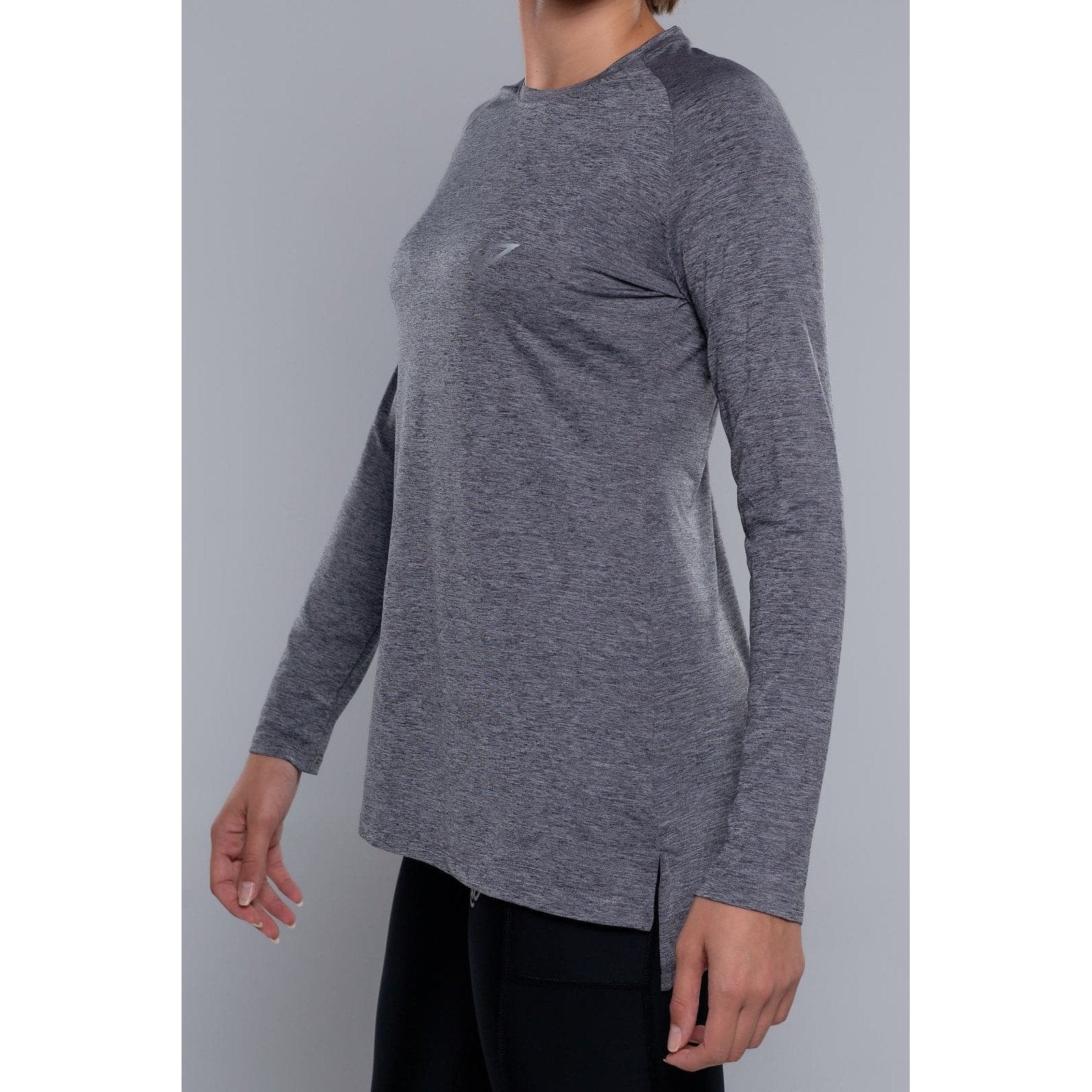 Basic Long Sleeve in Grey - Sporty Pro