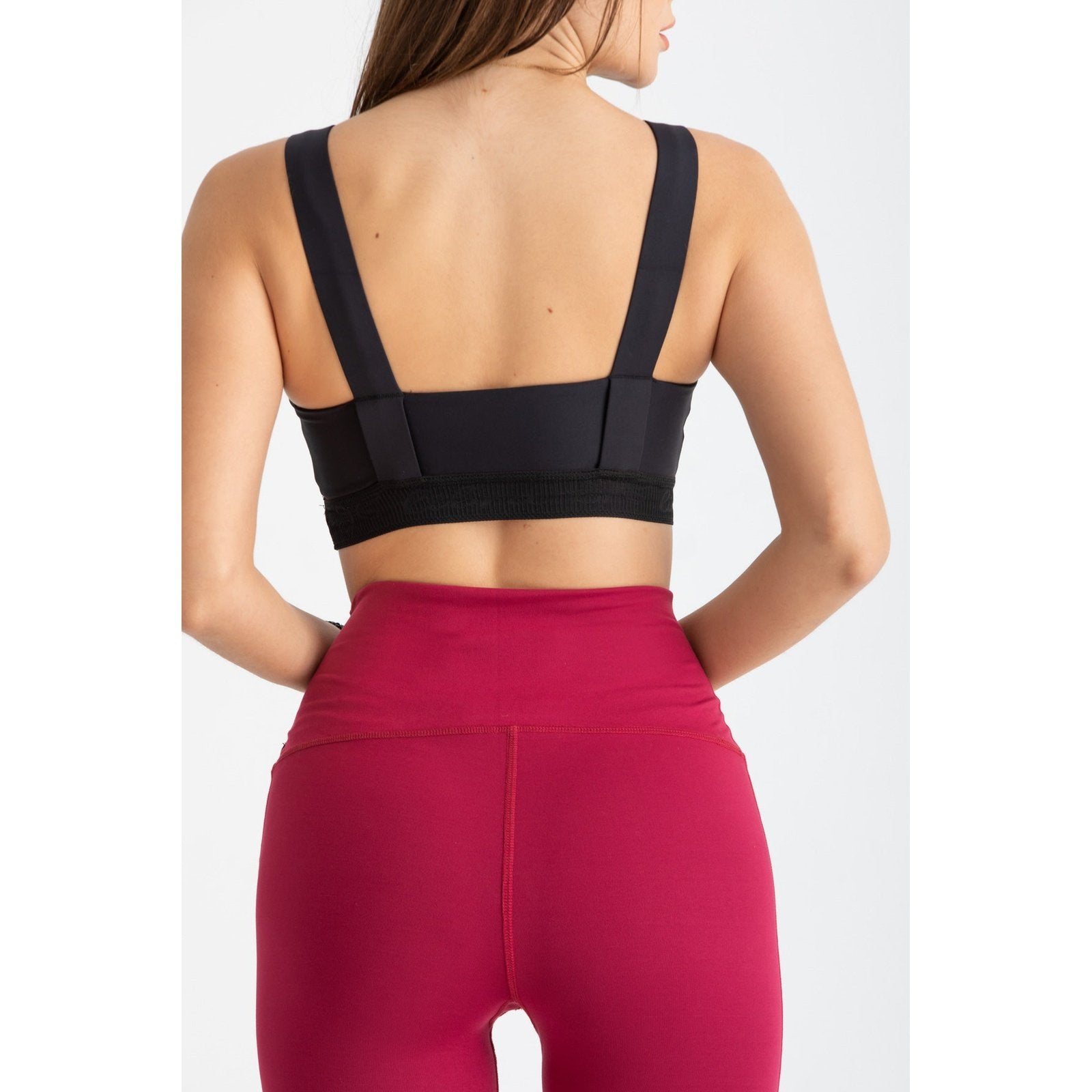Rumba Red Flared Leggings - Sporty Pro