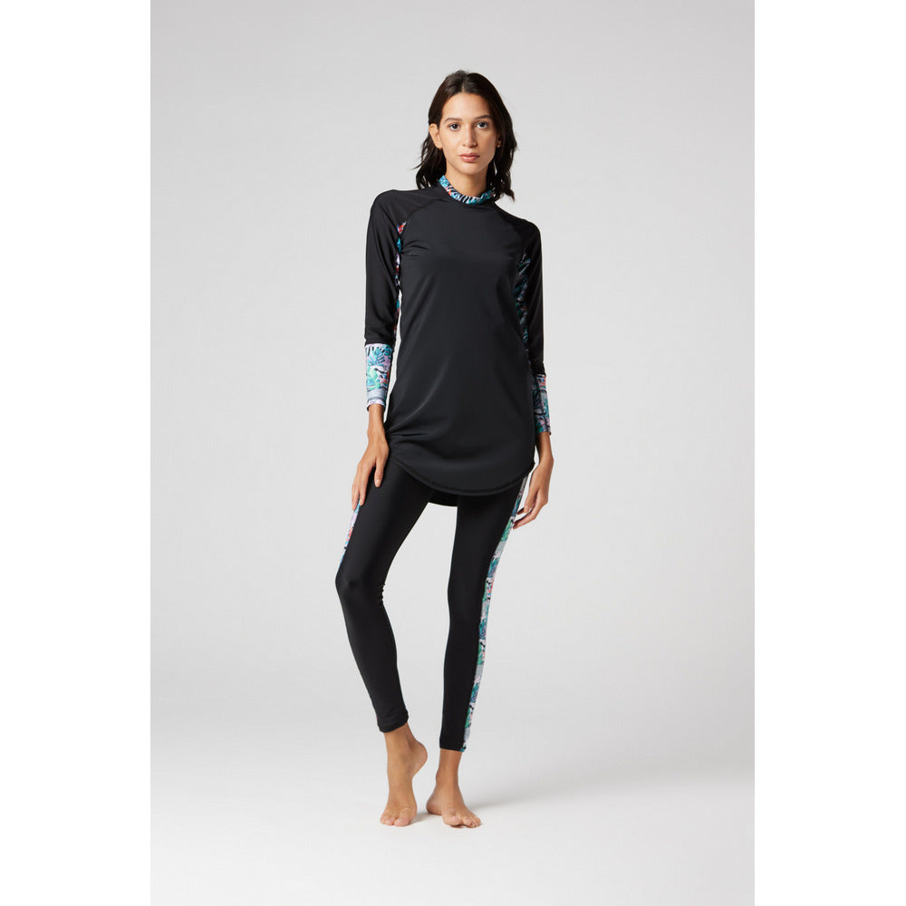 Black Tropics Ocean Sense swimsuit - Sporty Pro