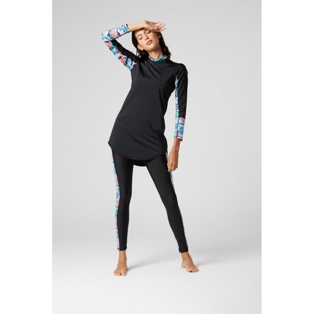 Black Tropics Ocean Sense swimsuit - Sporty Pro