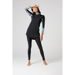 Black Tropics Ocean Sense swimsuit - Sporty Pro