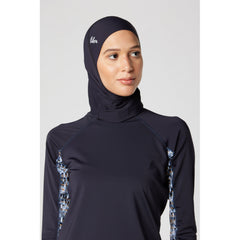 Dark Navy Ultra-Fit Swim Hijab - Sporty Pro
