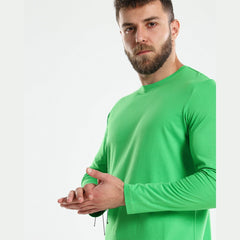 Crew Neck Cotton Long Sleeve - Sporty Pro