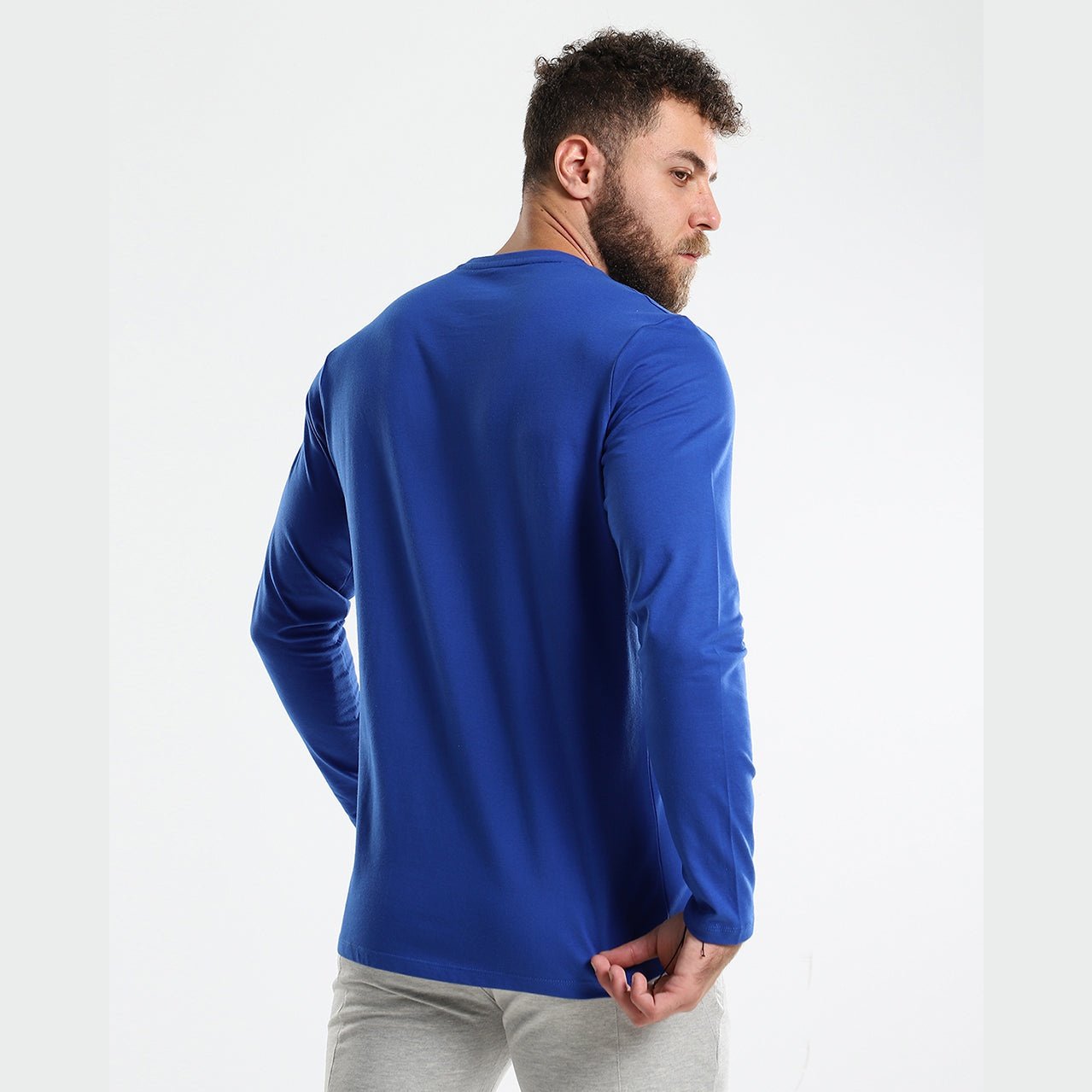 Crew Neck Cotton Long Sleeve - Sporty Pro