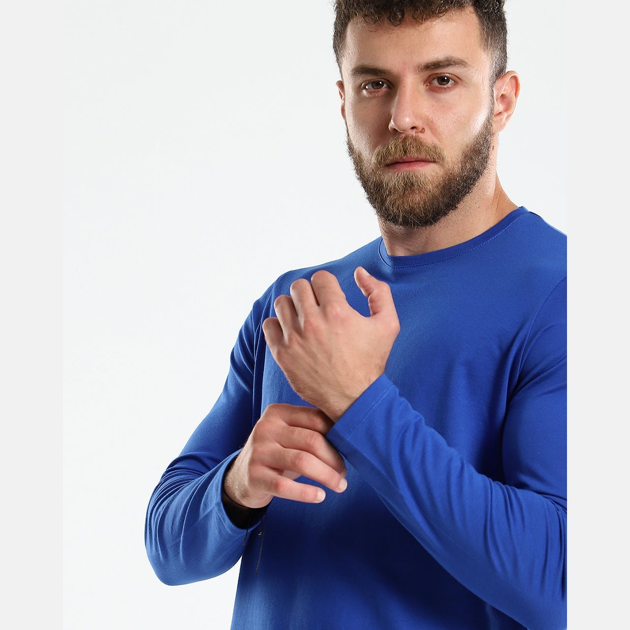 Crew Neck Cotton Long Sleeve - Sporty Pro