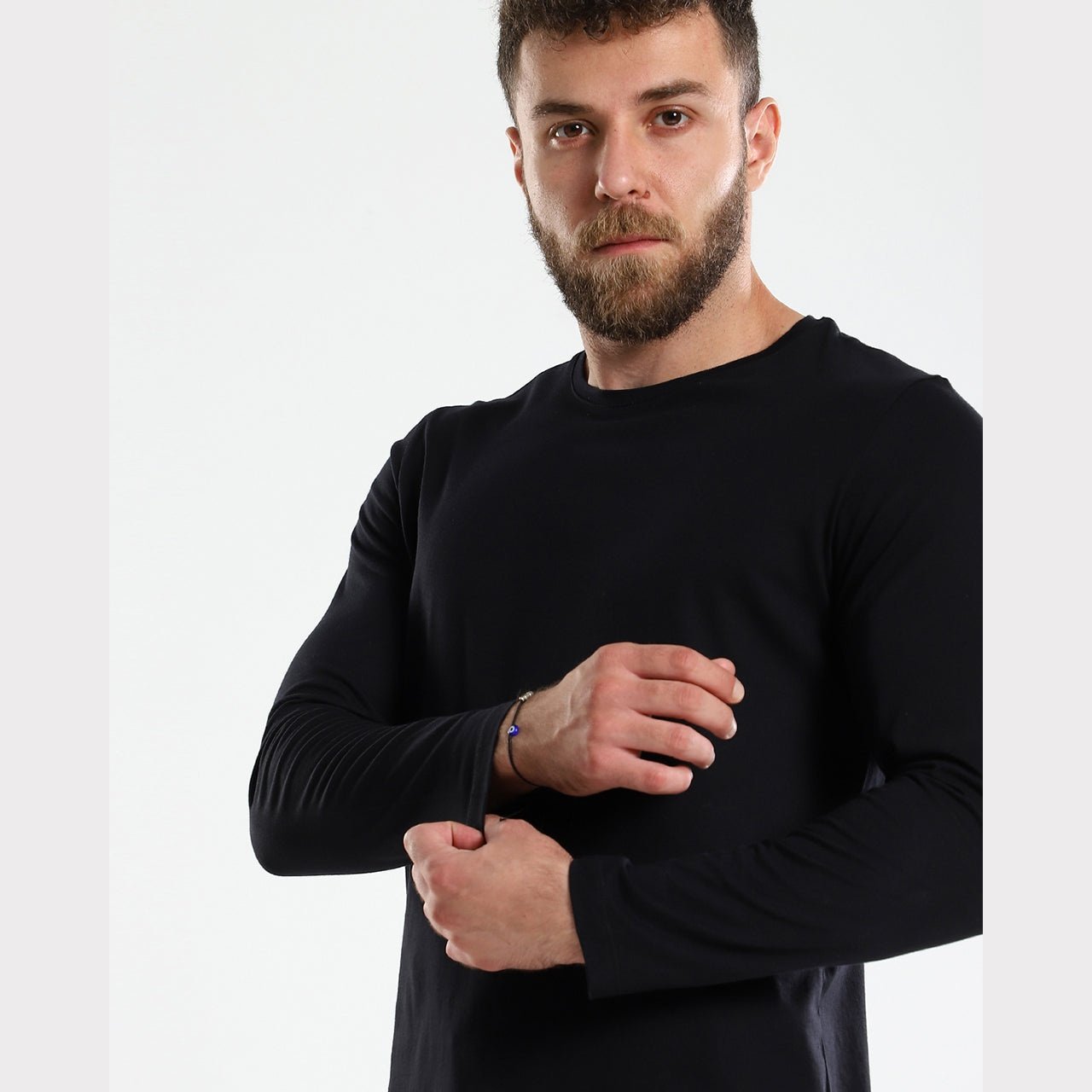 Crew Neck Cotton Long Sleeve - Sporty Pro