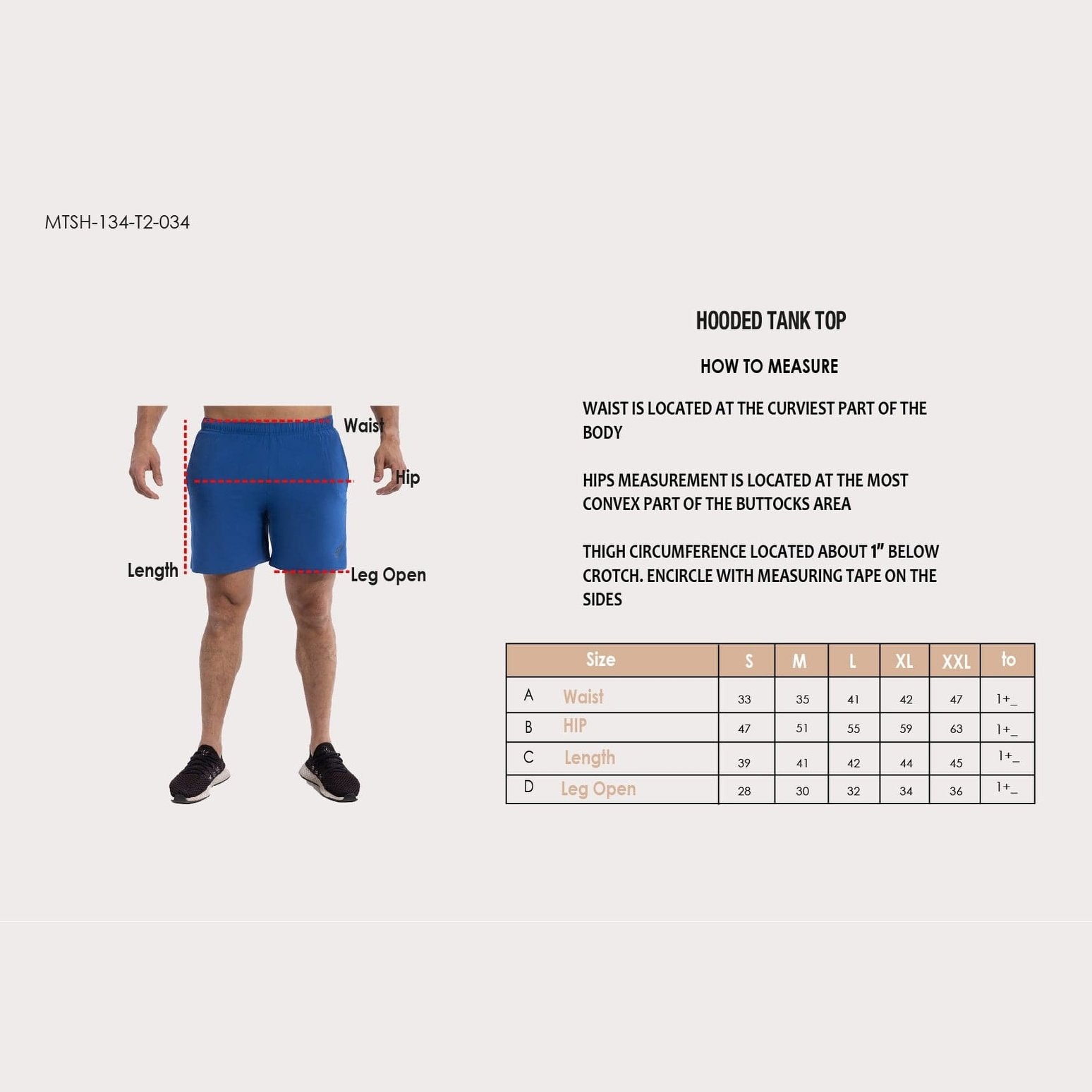 Cross Line Training Short in Blue - Sporty Pro