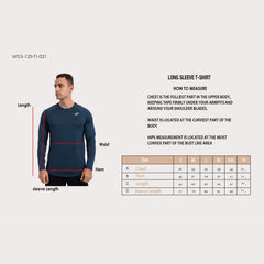Navy Long Sleeve Training Crew - Sporty Pro