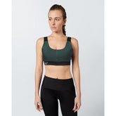 Heather Sports Bra - Pistachio Green - Sporty Pro