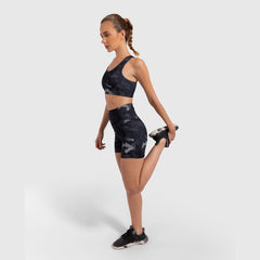 Army Grey Training Short - Sporty Pro