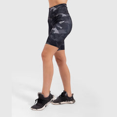 Army Grey Biker Short - Sporty Pro